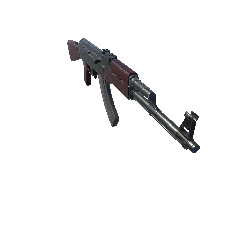 AK47 Assault Rifle_Black Cherry (Shooting)